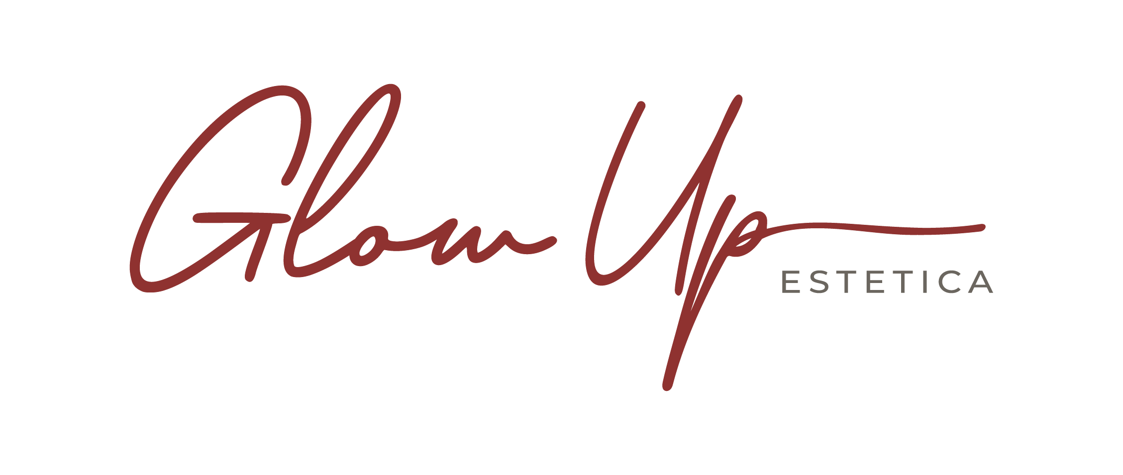Glow Up Estetica Logo